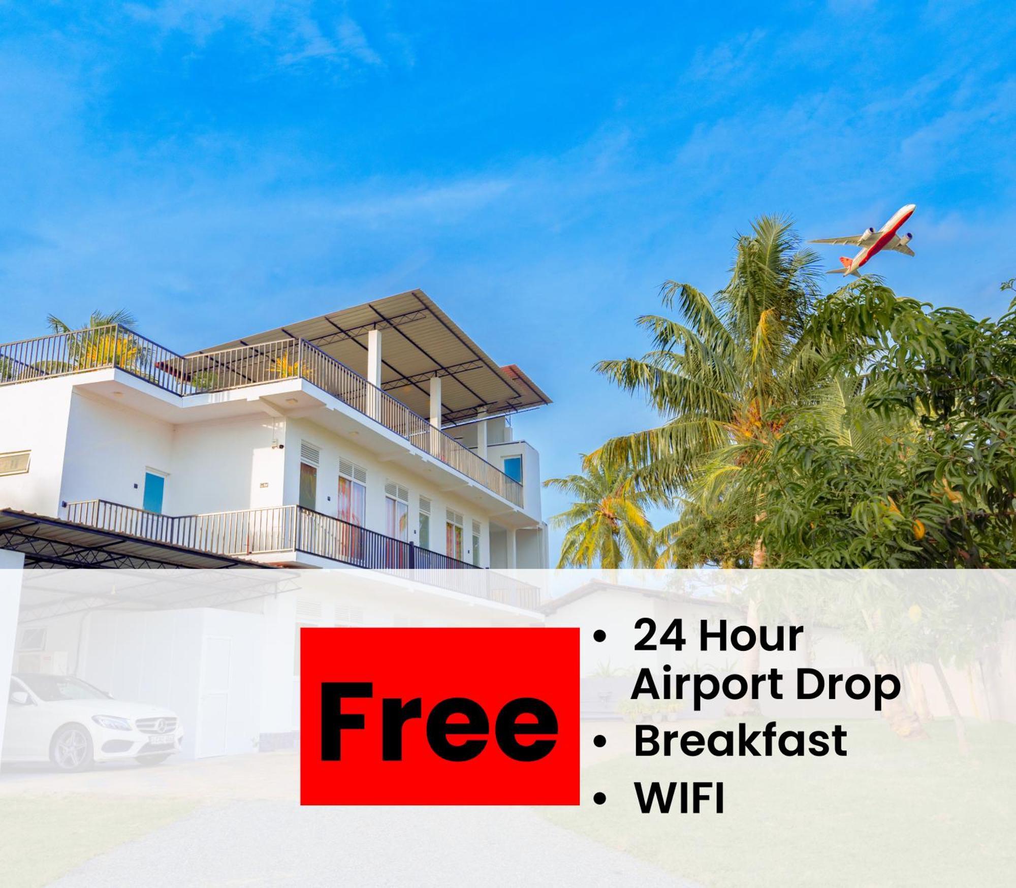 Lagoon Step Airport Transit Hotel Katunayaka Eksteriør bilde